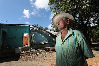 La ruta de las donaciones y el sueño de un techo en La Miel