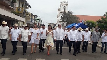 Chitreanos conmemoran la separación de Panamá de Colombia