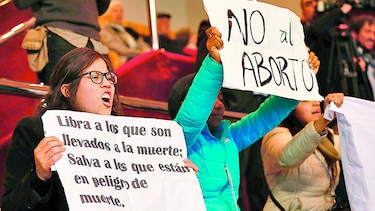 Llevan ante tribunal la ley de aborto