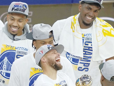 Stephen Curry y los Warriors regresan a las finales de la NBA