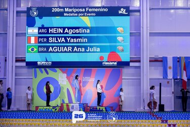 Agostina Hein establece un nuevo récord en los Juegos Suramericanos