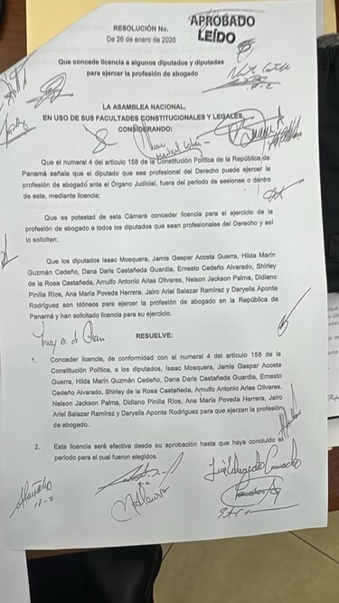 Diputados podrán ejercer como abogados: Asamblea Nacional concede licencias para litigar durante el mandato