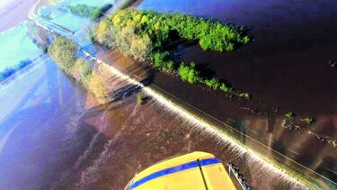 Inundaciones afectan a distrito bonaerense