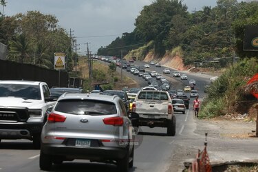 Policía realiza operativo vial para el retorno hacia la ciudad de Panamá