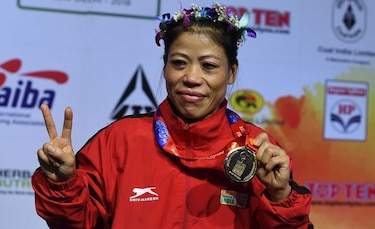 Una boxeadora india hace historia al ganar su sexto título del mundo