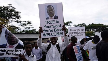 Mnangagwa será investido presidente tras la dimisión de Robert Mugabe