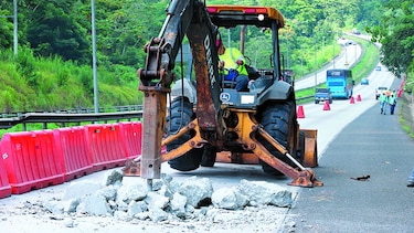 Cambiarán 300 losas de vías a puente Centenario