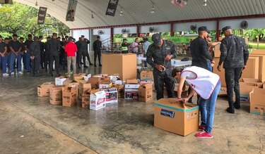 Habilitan centro de acopio en el parque Omar por huracán Irma