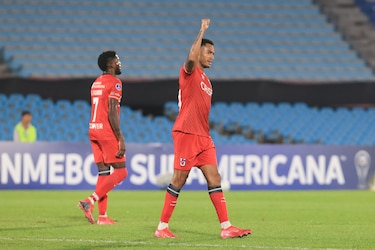 Doblete de Ismael Díaz lo convierte en goleador de la Copa Sudamericana