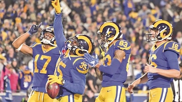 Los Rams imponen respeto en su camino al Super Bowl