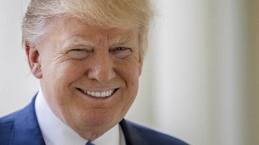 Donald Trump celebra con partidarios los primeros 100 días de su presidencia