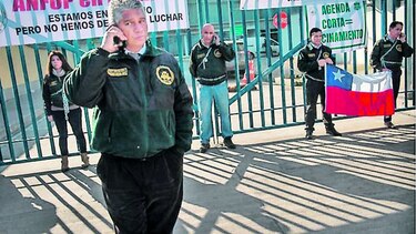 Custodios, en huelga por sus jubilaciones