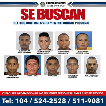 Autoridades buscan a 28 personas vinculadas a casos de homicidios