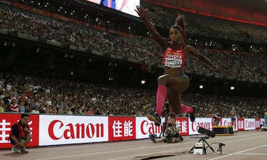 Colombiana Caterine Ibargüen conquista Beijing y suma otro título mundial