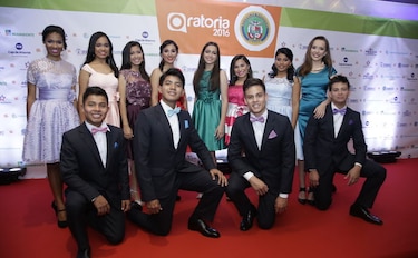 Jóvenes que se disputarán la Copa Oratoria 2016