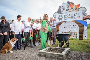 Inicia la construcción del hospital para perros y gatos por $14.1 millones, adjudicado a la empresa que restaura la villa diplomática