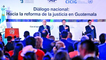 Guatemala propone histórica reforma judicial