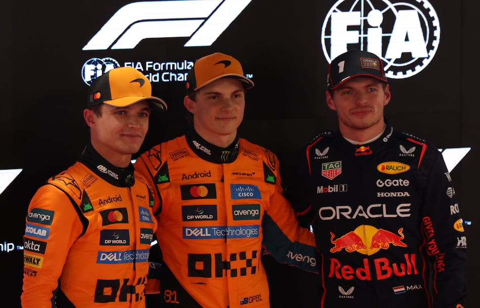 Norris, Verstappen y Piastri: la carrera que definirá al campeón de Fórmula 1
