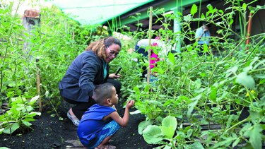 Los niños, el huerto y el efecto gusano