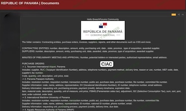 AIG investiga presunta filtración de documentos públicos ligada a proveedor del Estado