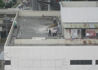 Viga cae en sexto piso del Centro Médico Paitilla