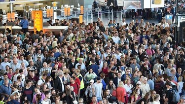 Desalojan parte de aeropuerto de Francfort por una alerta de seguridad