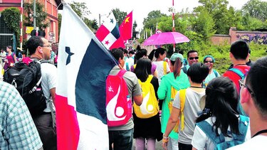 Cientos de panameños viajan para ver al papa