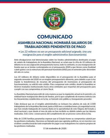 La Comisión de Presupuesto discutió a puerta cerrada el crédito de $22.8 millones para la planilla 002