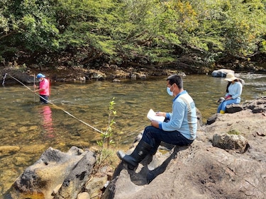 Realizan monitoreos de fuentes de agua que abastecen a potabilizadoras del país