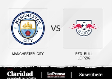 RB Leipzig ante Manchester City en Champions League Åttondelsfinal