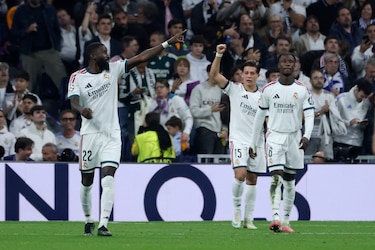 El Madrid vuelve a golear en casa para seguir invicto en el Bernabéu