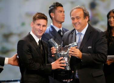 Lionel Messi, elegido como el mejor jugador de Europa