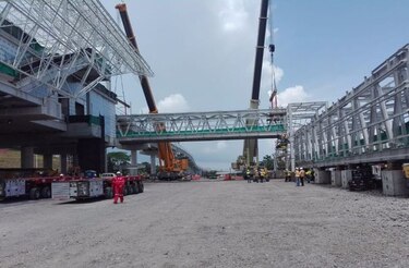 Desvíos por montaje de paso peatonal en la estación Nuevo Tocumen