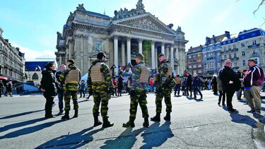 Revés de la Policía en Bruselas