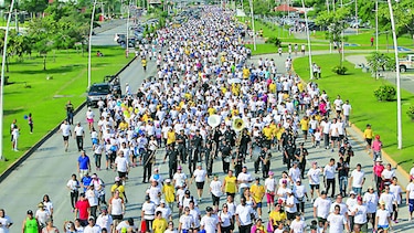Evento familiar contra el cáncer
