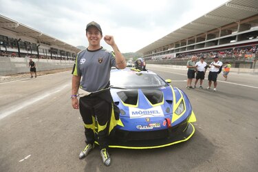 Juan Diego Hernández tuvo una gran jornada en el Autódromo Panamá