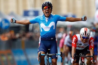 Ecuatoriano Richard Carapaz se impuso en cuarta etapa