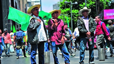 Campesinos mexicanos se oponen al Tlcan