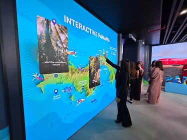 Sala Panamá, la vitrina interactiva que muestra la oferta turística del país en el aeropuerto de Tocumen
