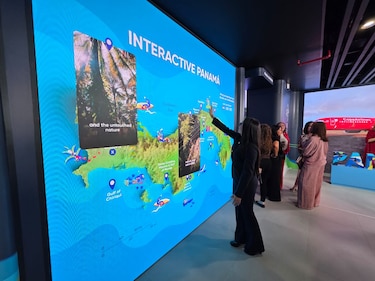 Sala Panamá, la vitrina interactiva que muestra la oferta turística del país en el aeropuerto de Tocumen