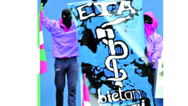 ETA exige un acuerdo de paz
