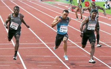 De Grasse gana los 100 metros en Oslo