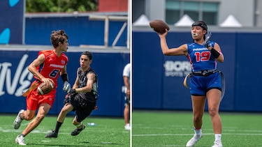 Flag football panameño da golpe de autoridad en inicio de Suramericanos