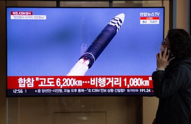 Misil norcoreano voló 900 kilómetros antes de caer en el mar de Japón