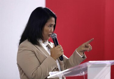 La Justicia de Perú ordena inicio del juicio contra Keiko Fujimori por lavado de activos