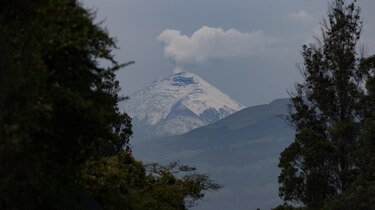 Volcán ecuatoriano Cotopaxi genera nube de gas y ceniza de más de mil metros
