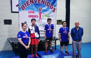 Ian Mock clasifica al Hope Latinoamericano de tenis de mesa