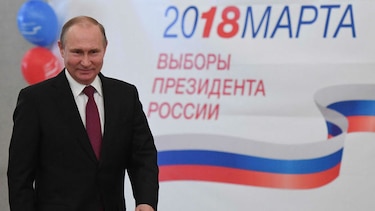 Vladimir Putin es reelecto como presidente de Rusia