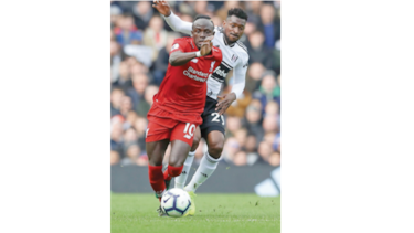 Liverpool consigue el liderato con triunfo ante Fulham