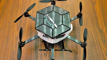 Dron equipado con sofisticados sistemas